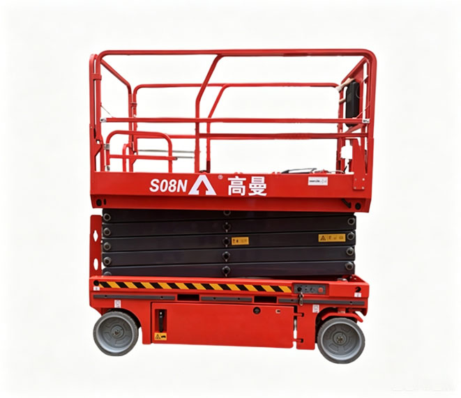 Wheeled Self-Propelled Scissor Lift-S08N